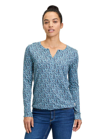 BETTY & CO Longsleeve lichtblauw/donkerblauw/grijs