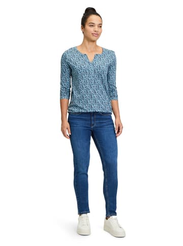 BETTY & CO Longsleeve lichtblauw/donkerblauw/grijs