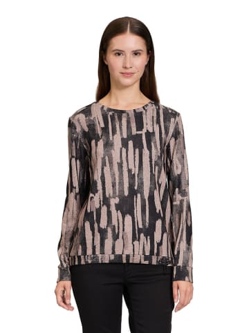 BETTY & CO Longsleeve zwart/beige