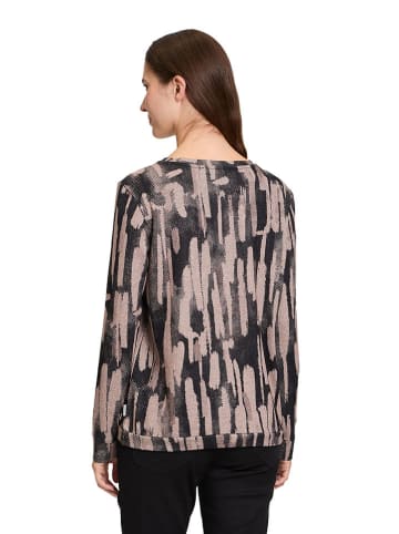 BETTY & CO Longsleeve zwart/beige
