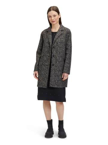 BETTY & CO Übergangsmantel in Schwarz/ Taupe