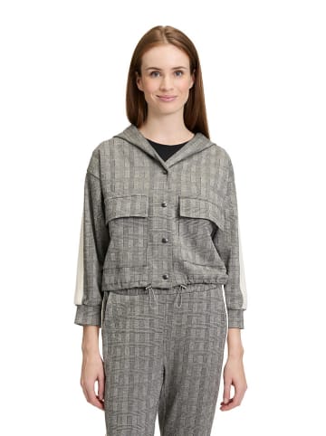 BETTY & CO Übergangsjacke in Grau/ Creme