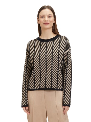 BETTY & CO Trui zwart/taupe
