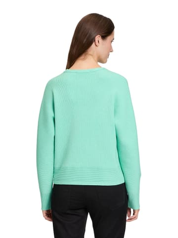 BETTY & CO Sweter w kolorze zielonym