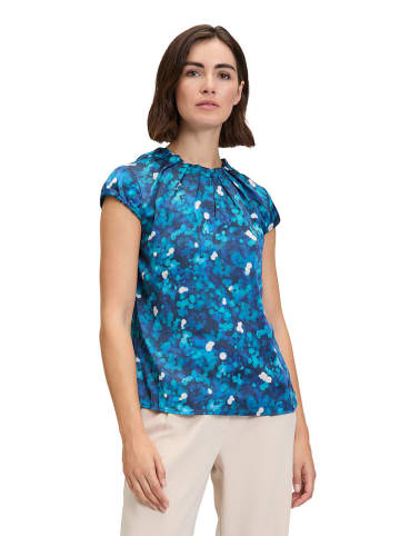 BETTY & CO Blouse donkerblauw/petrol/wit