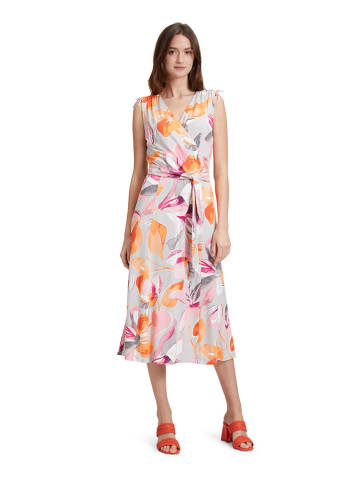 Betty Barclay Jurk grijs/oranje