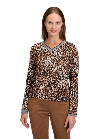 Betty Barclay Longsleeve camel/zwart
