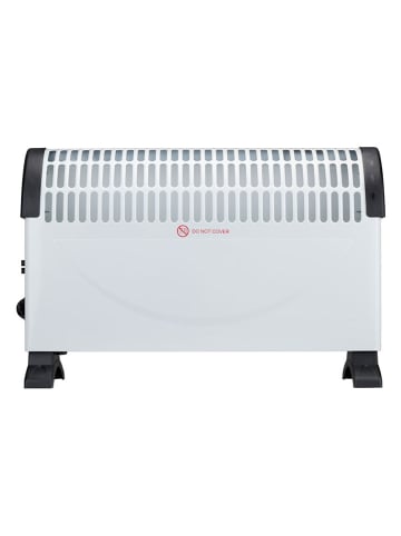 Alpina Grzejnik elektryczny w kolorze białym - 50 x 33 x 18 cm