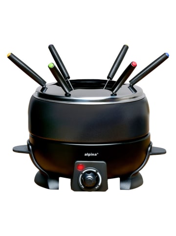 Alpina Urządzenie w kolorze czarnym do fondue - 2 l