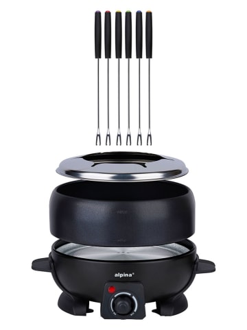 Alpina Urządzenie w kolorze czarnym do fondue - 2 l