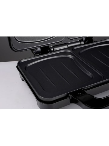 Alpina Opiekacz w kolorze srebrno-czarnym do kanapek