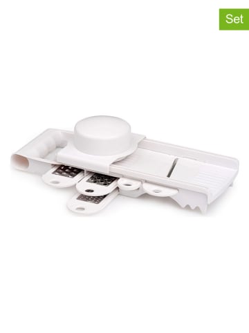 Alpina 7-delige set: multikeukenrasp wit