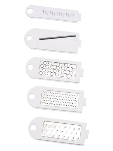 Alpina 7-delige set: multikeukenrasp wit