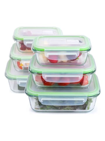 Alpina Pojemniki (12 szt.) w kolorze zielonym