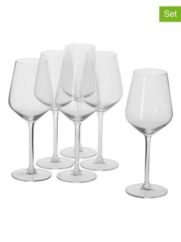 Alpina 6-delige set: wijnglazen - 370 ml