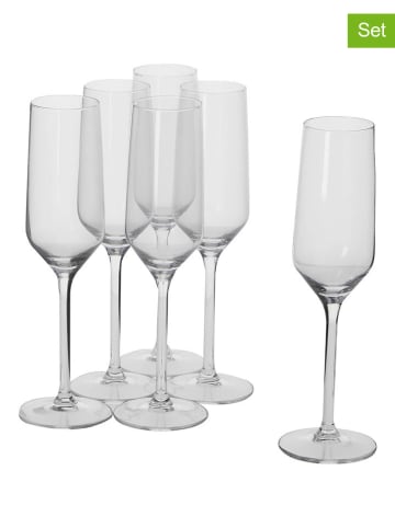 Alpina Kieliszki (6 szt.) do szampana - 220 ml