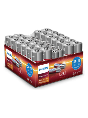 Philips Batterijen - 40 stuks