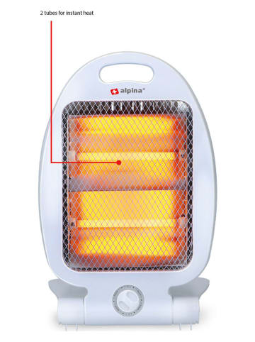 Alpina Kachel wit - (B)23 x (H)35 x (D)17 cm
