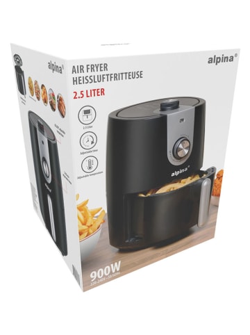 Philips Heteluchtfriteuse "Alpina" zwart - 2 l