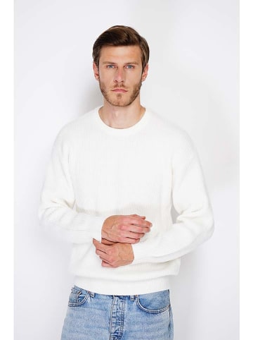 C& Jo Pullover in Weiß