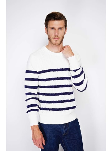 C& Jo Pullover in Weiß