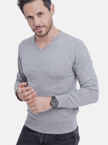 C& Jo Pullover in Hellgrau