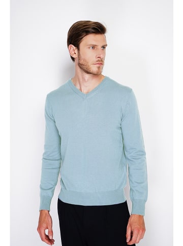 C& Jo Pullover in Hellblau