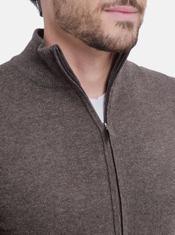 C& Jo Kardigan w kolorze ciemnobrązowym