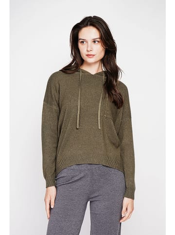 C& Jo Sweter w kolorze khaki