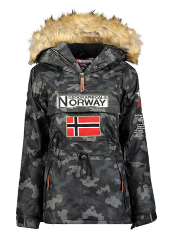 Geographical Norway Parka "Bridget" in Anthrazit