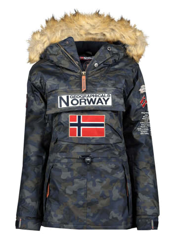 Geographical Norway Parka "Bridget" in Dunkelblau