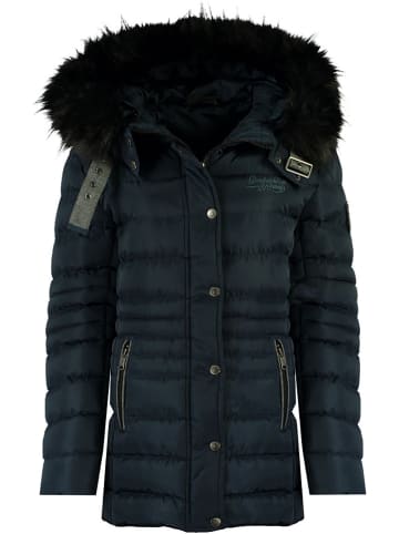 Geographical Norway Kurtka zimowa "Daleo" w kolorze granatowym