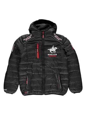 Geographical Norway Steppjacke "Brick" in Schwarz