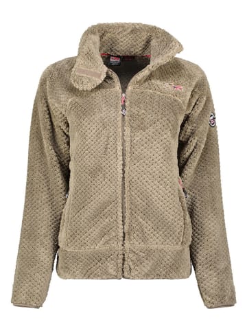 Geographical Norway Fleecejacke "Tropezienne" in Beige