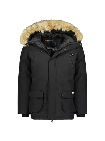 Geographical Norway Parka "Claude" in Schwarz