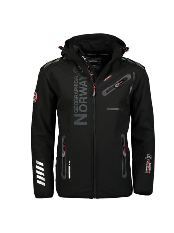 Geographical Norway Softshelljas "Royaute" zwart