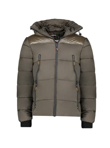Geographical Norway Steppjacke "Bayou" in Khaki