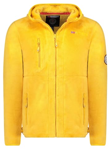 Geographical Norway Fleece vest "Upload" geel