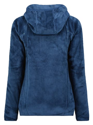 Geographical Norway Kurtka polarowa "Upalood" w kolorze niebieskim