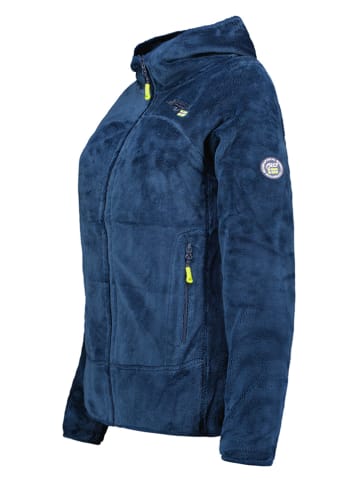 Geographical Norway Kurtka polarowa "Upalood" w kolorze niebieskim
