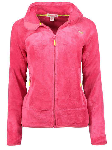 Geographical Norway Kurtka polarowa "Upaline" w kolorze różowym