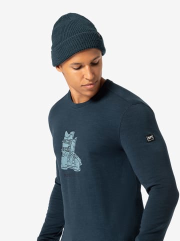 super.natural Beanie "City" in Dunkelblau