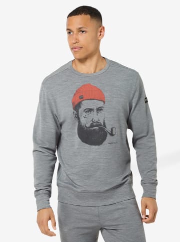 super.natural Trui "Sailor Crew" grijs