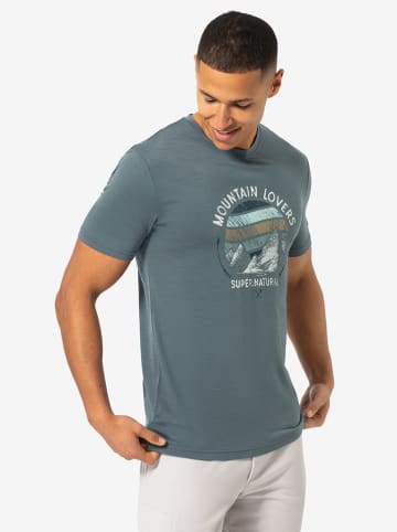 super.natural Functioneel shirt "Landi Bio" blauw