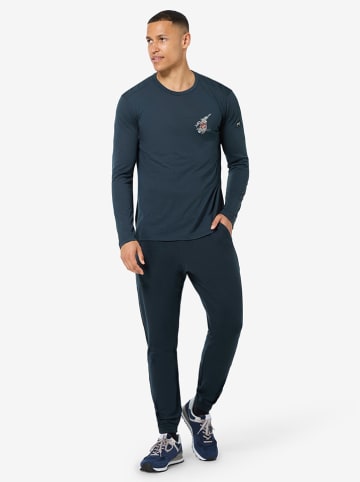 super.natural Funktionslongsleeve "Ski Bunny" in Dunkelblau