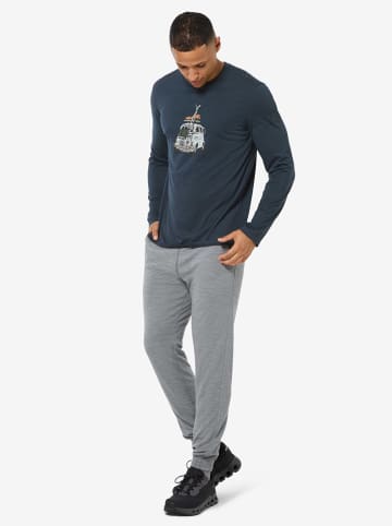 super.natural Funktionslongsleeve "Carski Bio" in Dunkelblau