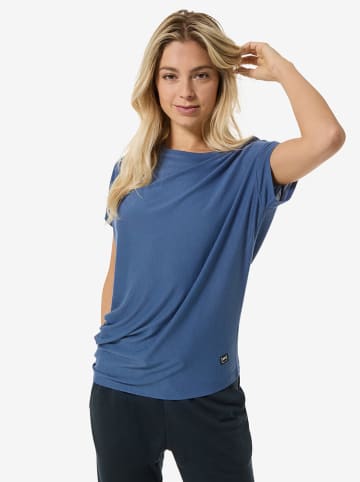 super.natural Yogashirt blauw
