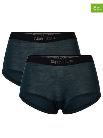 super.natural Pełne figi funkcyjne (2 pary) w kolorze granatowym