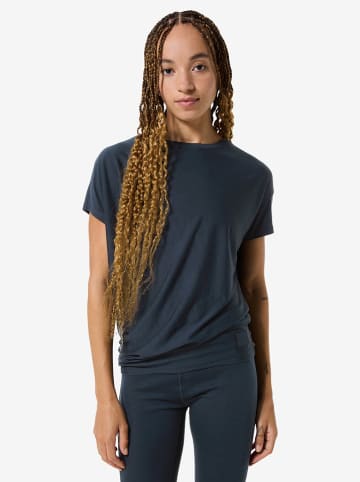 super.natural Yogashirt donkerblauw