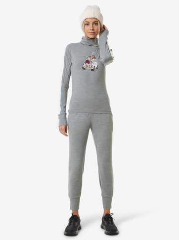 super.natural Rollkragenpullover in Grau